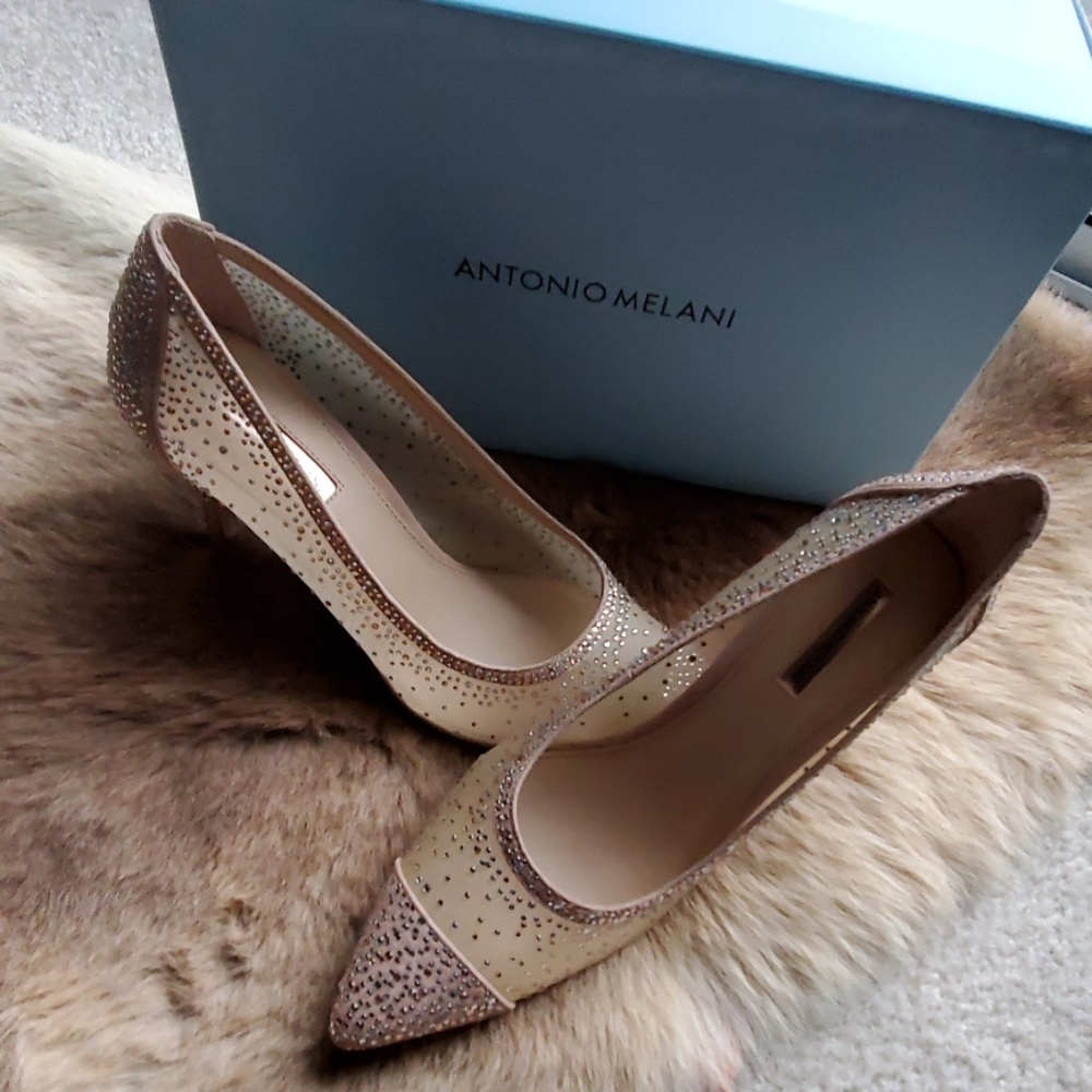ANTONIO MELANI SOFT GOLD SHOE